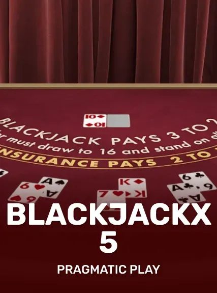 BlackjackX 5 game tile